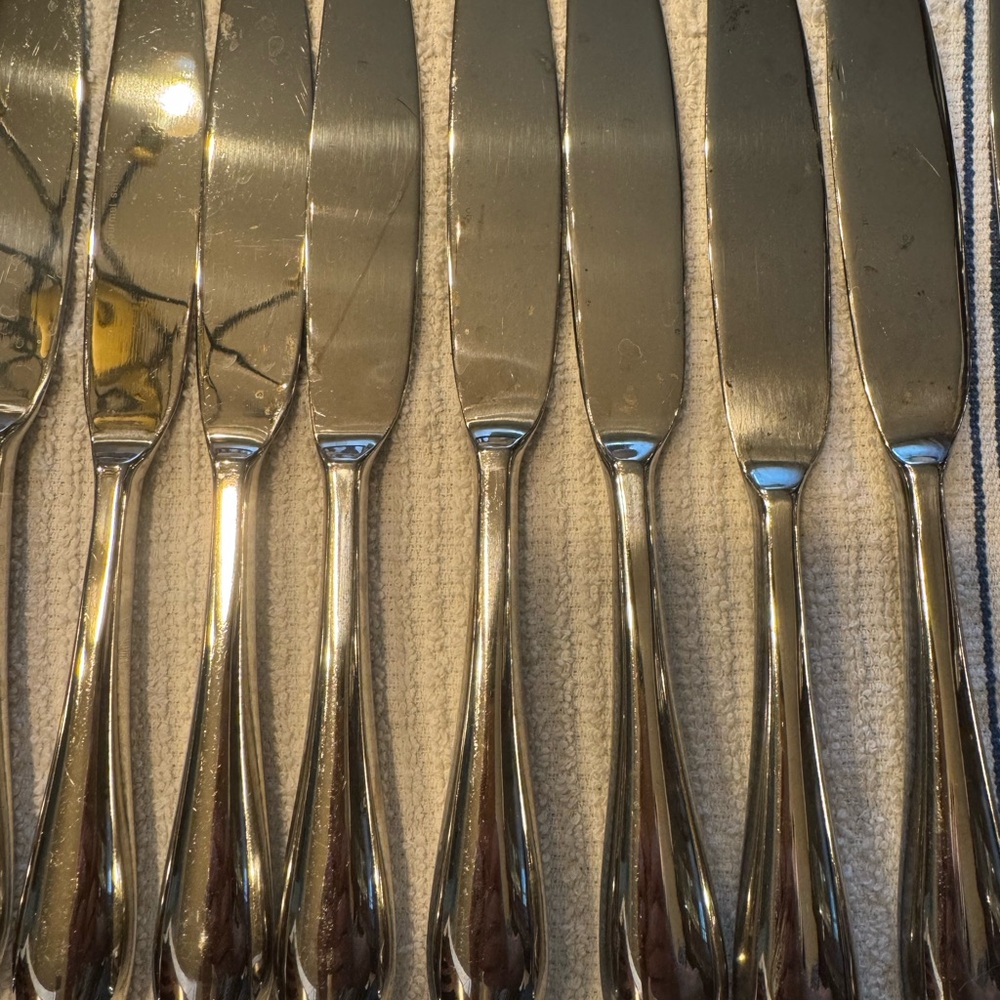 Gourmet Settings, Alto pattern- Set of 16 dinner knives